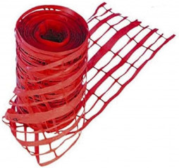 Rejilla de advertencia roja para redes eléctricas 30cmx100M FRANS BONHOMME 75537F