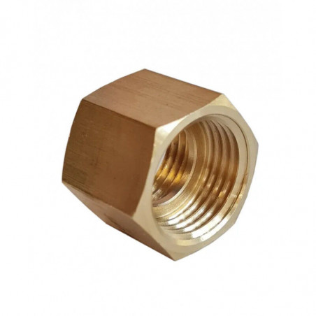 DOUBLE FEMALE COUPLING WITH STOP 15X21 270G15