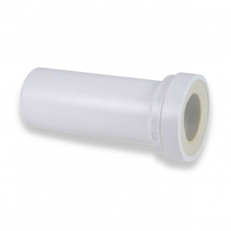Straight evacuation coupling 244 mm for concealed cistern frame WC Pipe WIRQUIN