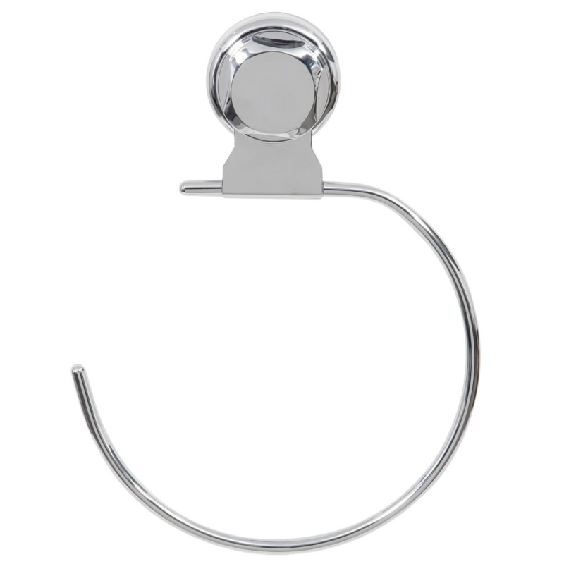 COMPACTOR suction cup towel ring, chrome steel, width 140 mm