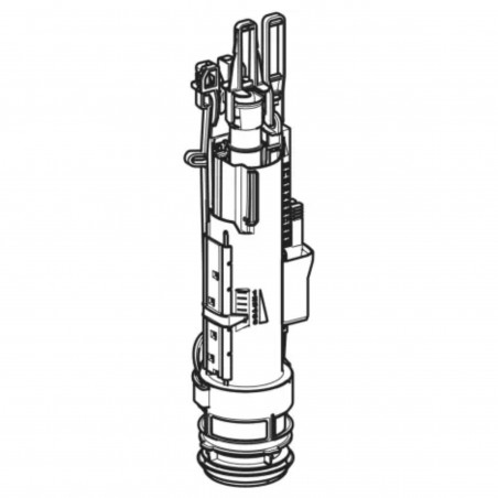 Vollständiger Spülmechanismus Typ 212 für Sigma-, Delta- und Omega-Einbaubehälter GEBERIT 246.328.00.1 - Bild 4/6