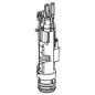 Complete flush mechanism type 212 concealed cistern Sigma, Delta and Omega Complete flush mechanism type 212 concealed cistern Sigma, Delta and Omega