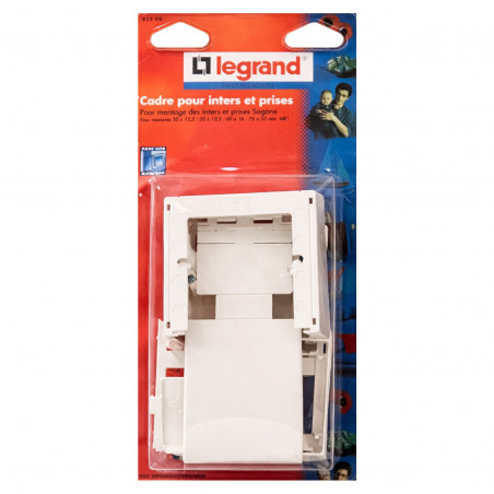 Single frame for switches and sockets series Sagane, 1 module