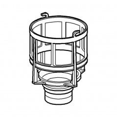 GROHE toilet mechanism base for concealed cistern