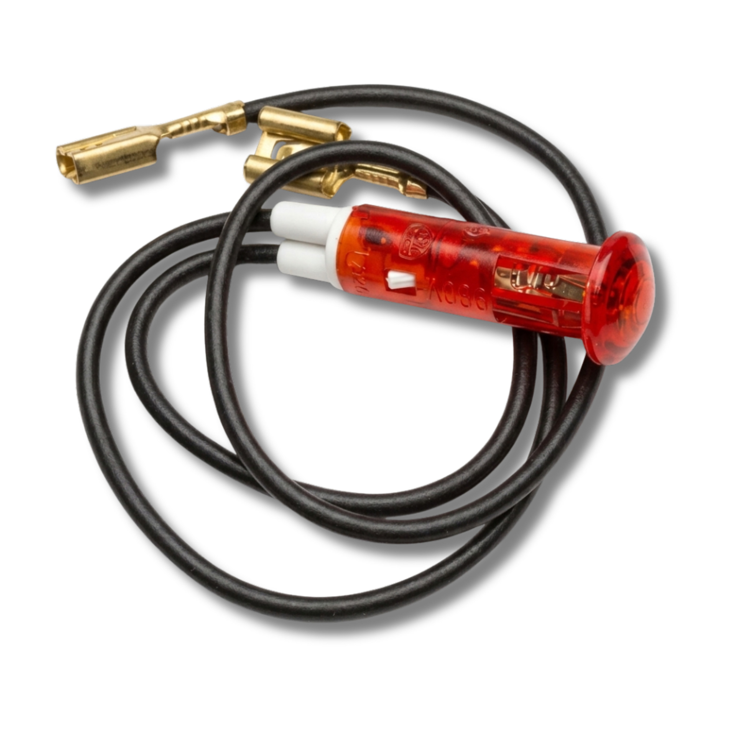 Roter LED Durchmesser 9 mm mit Anschlüssen Länge PEMESPI 246450