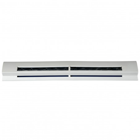 Entrée d'air hygroréglable EHL L 6-44 m³/h, 39 dB, 47x419x71 mm, blanche, socle acoustique