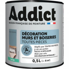 Pintura para paredes y madera satinada ADDICT' PEINTURE ADD114888