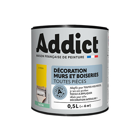 MUUR- EN HOUTVERF SATIJN ADDICT 0,5 LITER ADD111905