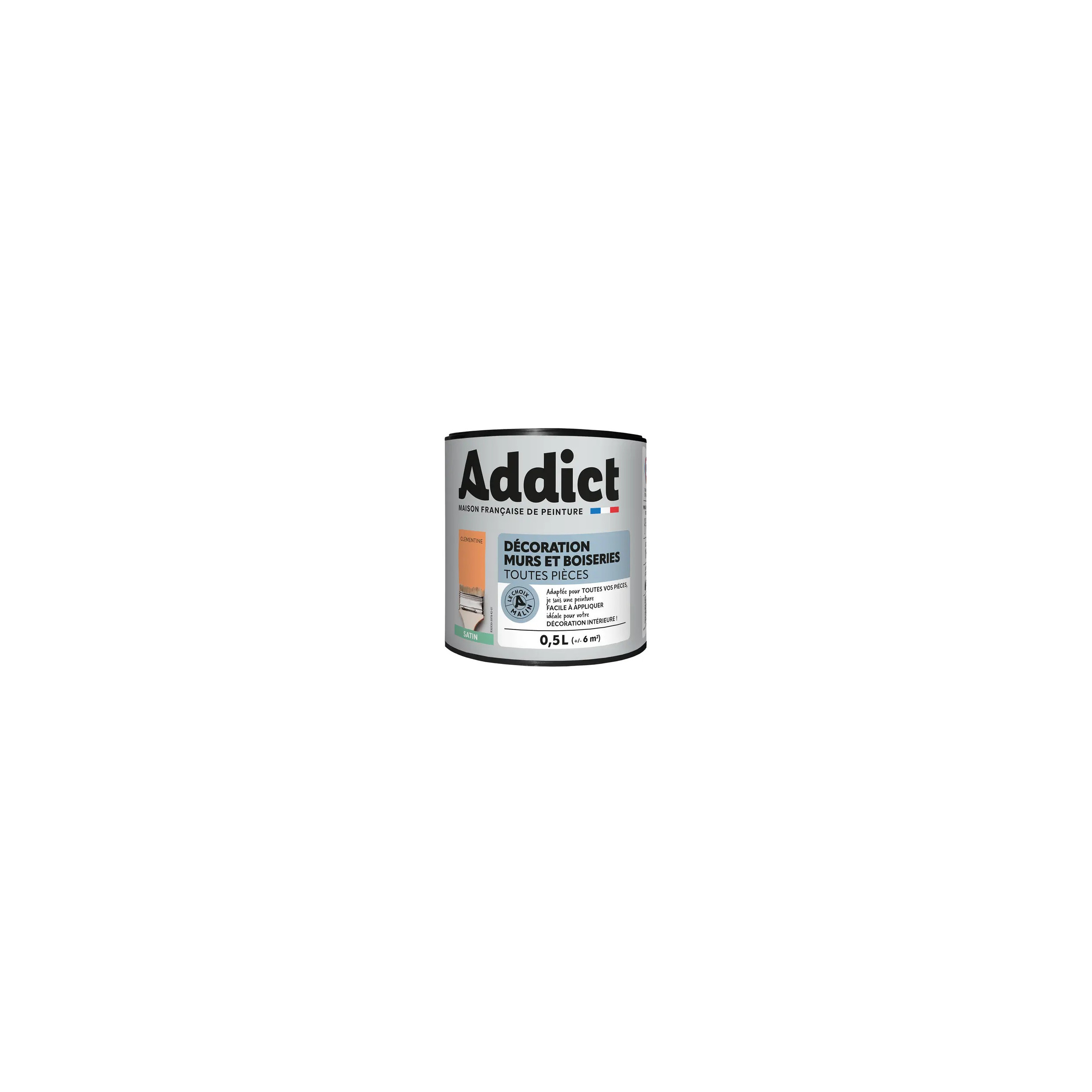 PINTURA PAREDES Y MADERAS ADDICT 0,5 LITRO ADD114889