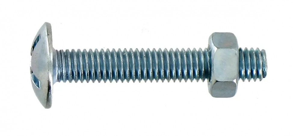 Zinc-plated cooking bolt 6x50mm 40 pieces VYNEX