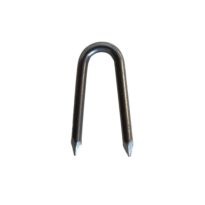 U-shaped bent nail steel conduit 30x3mm box of 570g VYNEX U-shaped bent nail steel conduit 30x3mm box of 570g VYNEX