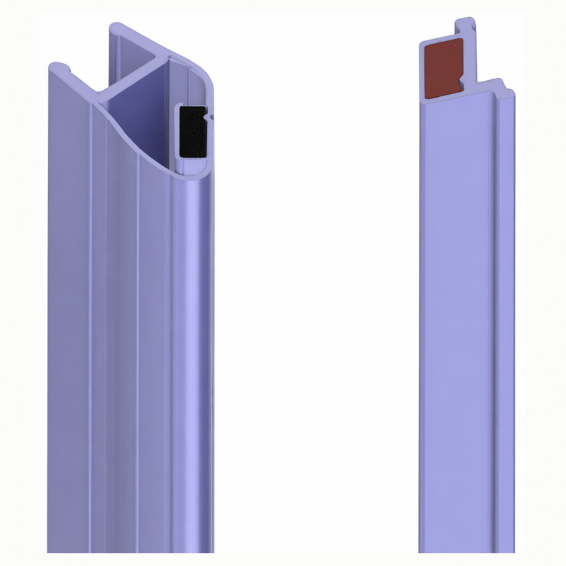 Couple d'aimants pour porte de cabine de douche ROSE ROSSE G