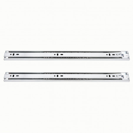 Guía de cajón para carrito de plancha inox PREMIUM 60 cm, 2 piezas