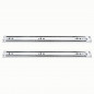 Schubladenschiene für Edelstahl PREMIUM Plancha-Wagen 60 cm, 2 Stück