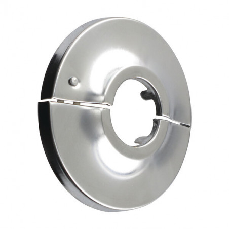 Verchroomde articulatie rozet met een buitendiameter van 71 mm en een binnendiameter van 33 mm PRESTO de paar 70335