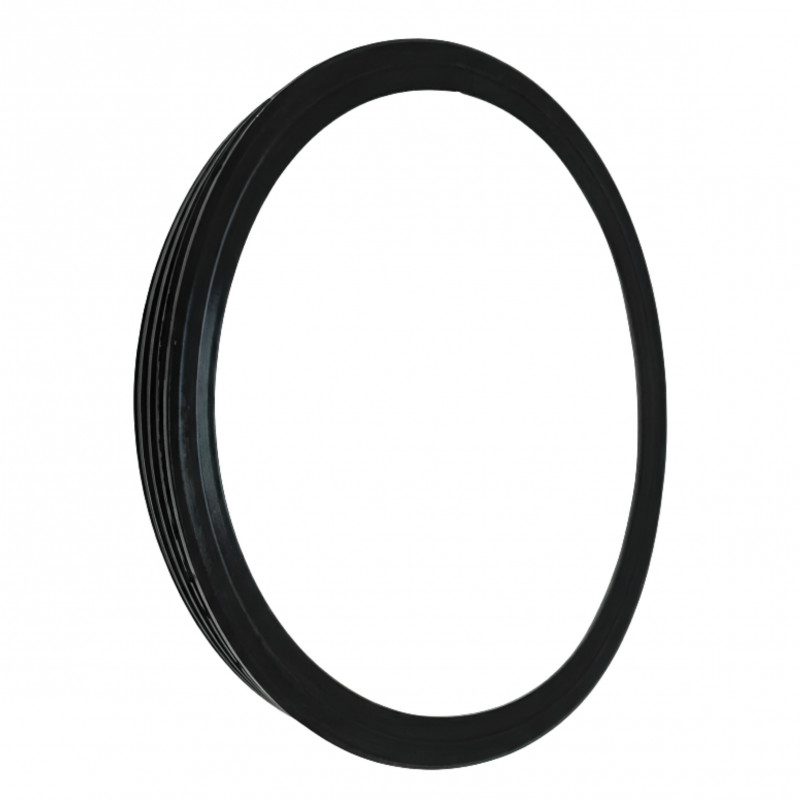 Lip seal for SIAMP adjustable toilet pipe of concealed cistern frame.