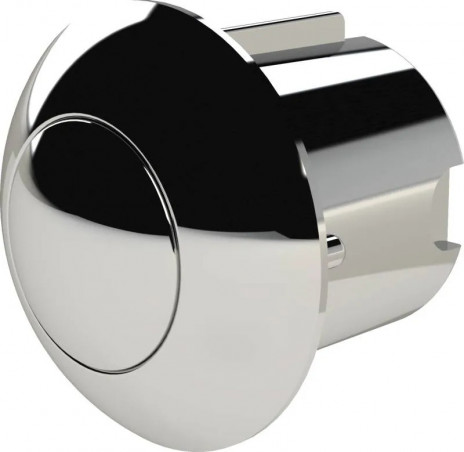 Drukknop Quadro pneumatisch in chroom ABS WISA