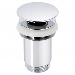 Large Click-Clack washbasin drain with chrome-plated brass SEDAL 1620008