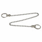 Perlenkette aus rostfreiem Stahl D. 3,2 mm, L. 250 mm mit gebrochenen Ringen Perlenkette aus rostfreiem Stahl D. 3,2 mm, L. 250 mm mit gebrochenen Ringen