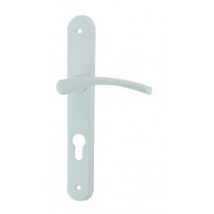 MANIJA DE PUERTA SOBRE PLACA CLUSES ALUMINIO LACADO 703435