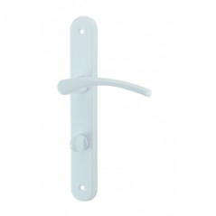 DEURHANDGREEP OP PLAAT CLUSES GELAKT ALUMINIUM 703440