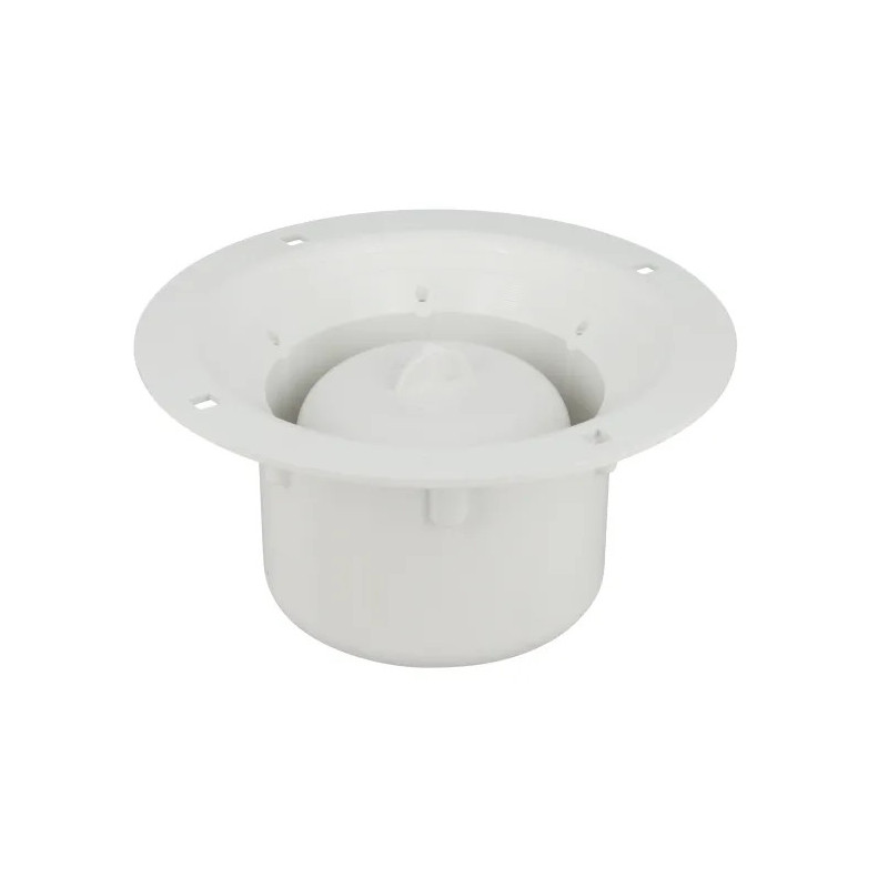 Siphon pour sol souple nu sans grille ni bride sortie verticale diamètre 50/63mm