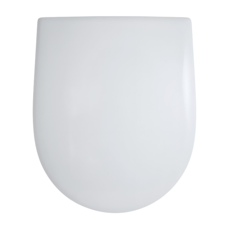 Abattant de wc Royan 2 Mini, Chamonix et Banco suspendu blanc, entraxe 155 mm