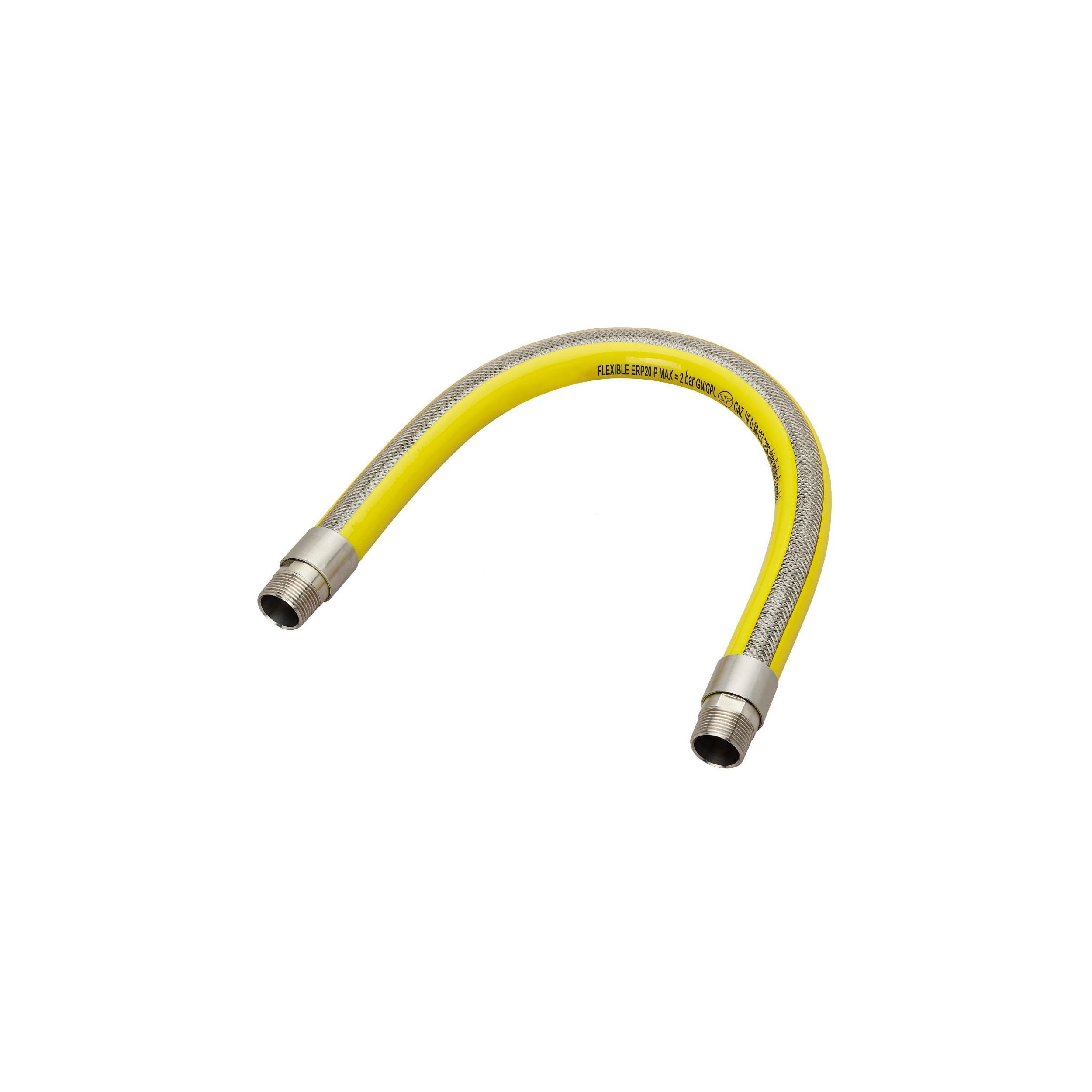 FLEXIBLE GAZ NF TYPE INDUSTRIE MM3/4 2000MM A DUREE DE GB06