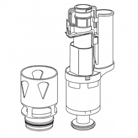 Kit de válvula para modelo CUBIK VALSIR VS0865801