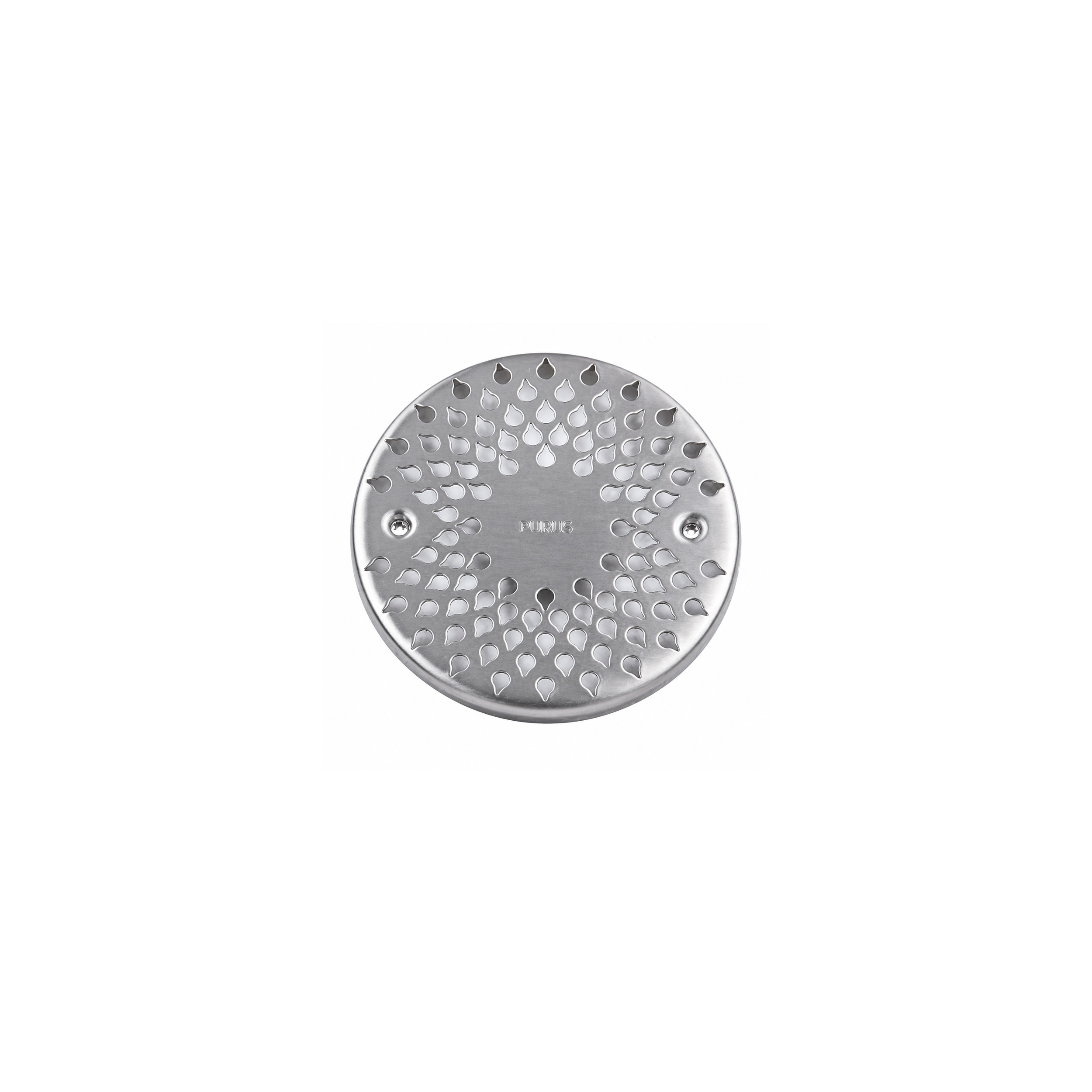 Grille de bonde de sol 150mm inox DROP 150  PURUS 7130125