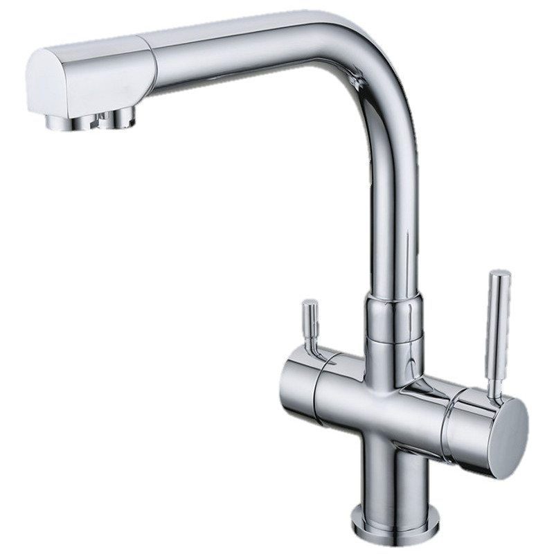 Riviera FLUID'O 3-way kitchen mixer
