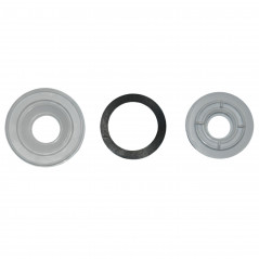 Nut, rose and seal for sink drain control with cable 0411521