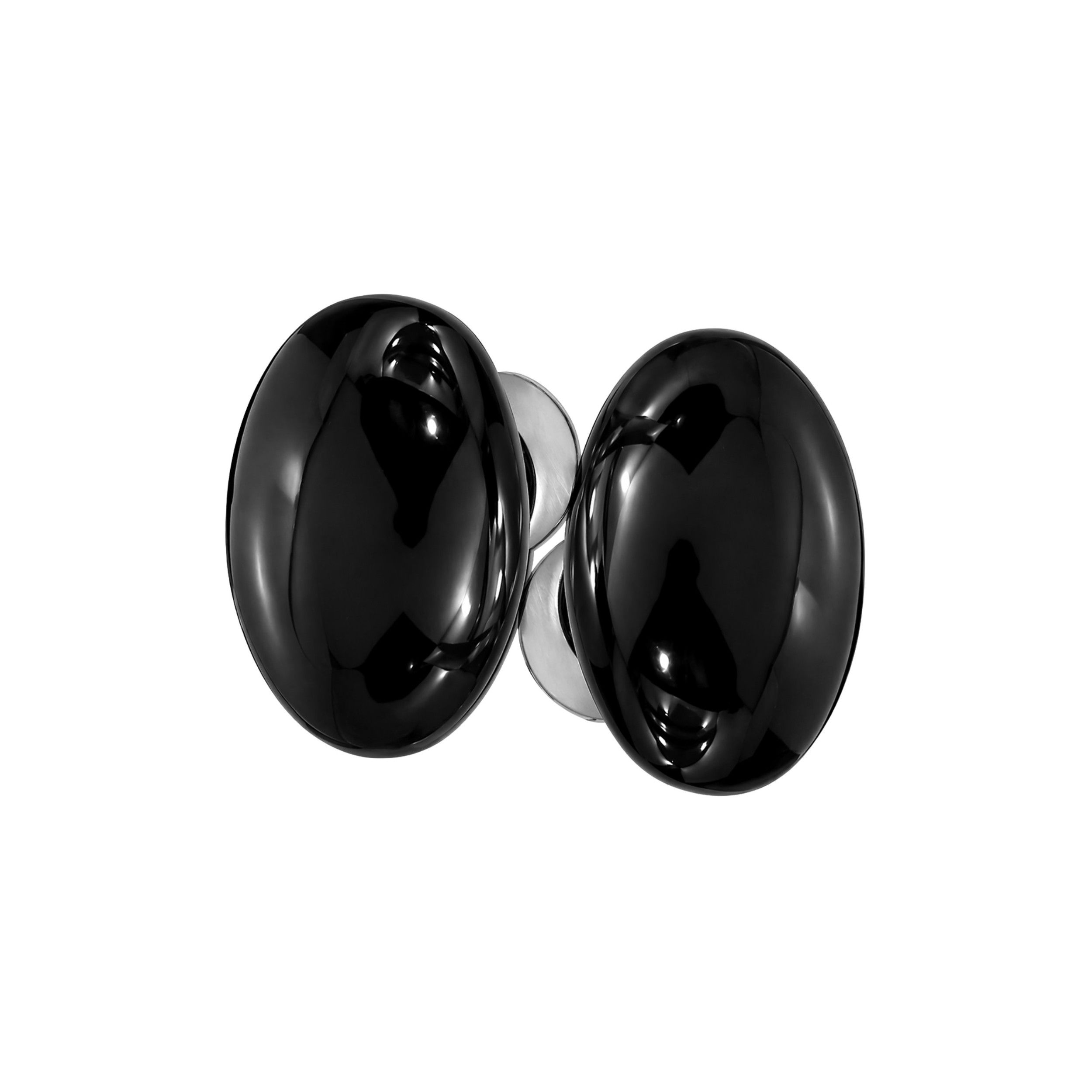 Set of double oval handles in porcelain DT 253463