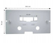 Inbouwframe voor hangtoilet ASTRA voor SIAMP 500, met bedieningsplaat Inbouwframe voor hangtoilet ASTRA voor SIAMP 500, met bedieningsplaat
