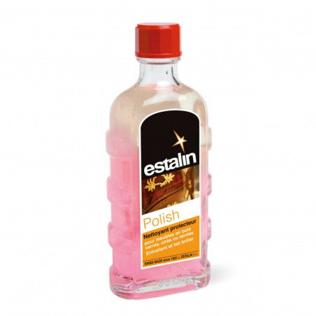 Nettoyant protecteur polish ESTALIN meuble bois ciré vernis teinté, 250ML 446898