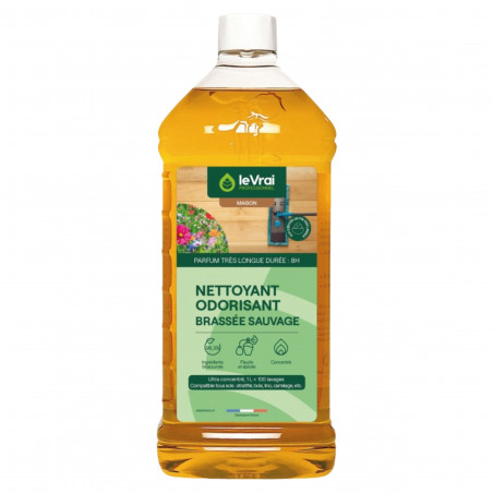 Le Vrai "Brassée Sauvage" fragrance cleaner, 1L