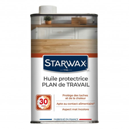 Werkblad verzorgingsolie incl. 500ml STARWAX 301606