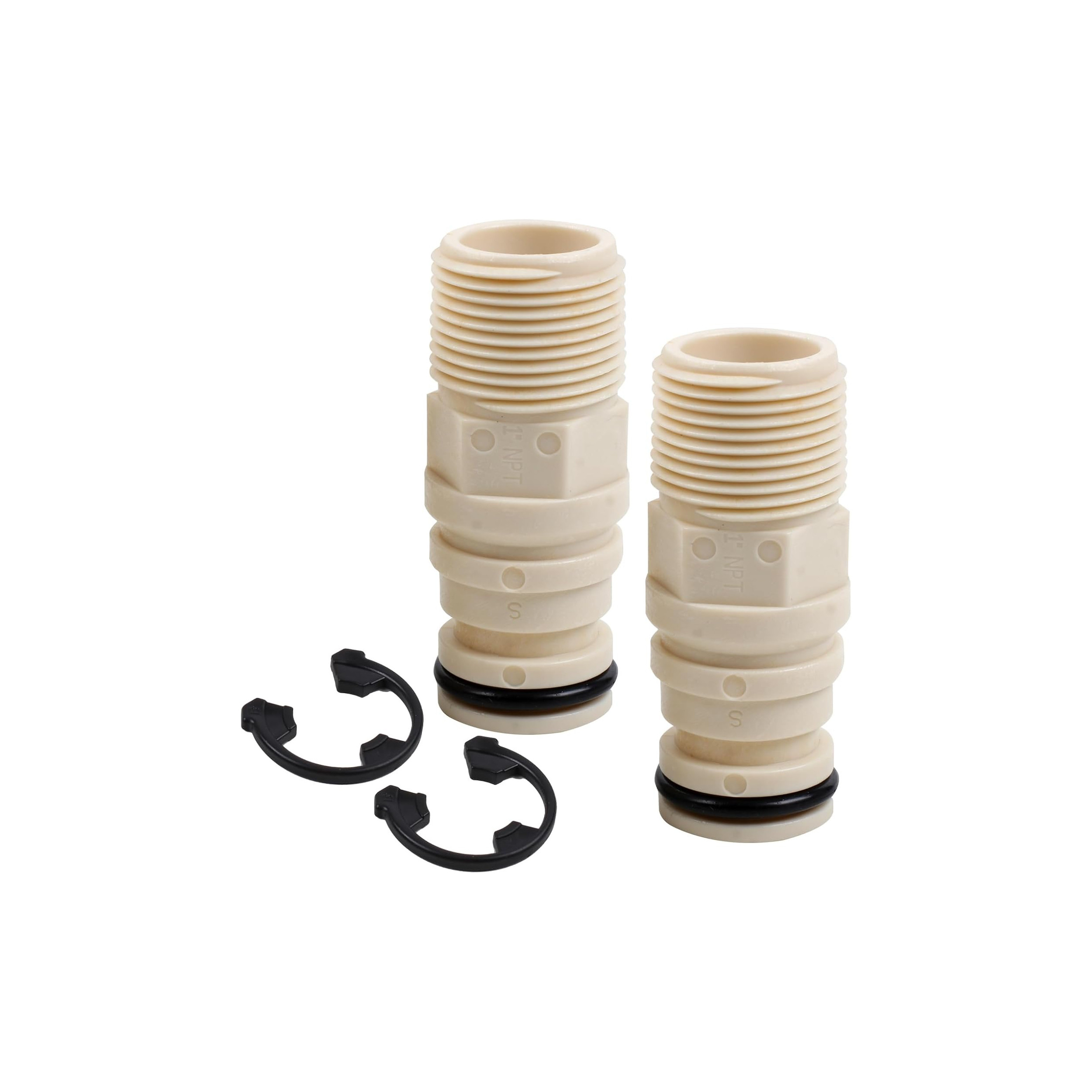 Adapter kit 26x34 (1") for by-pass valve of ECOWATER water softener 8011406 - Image 1/3