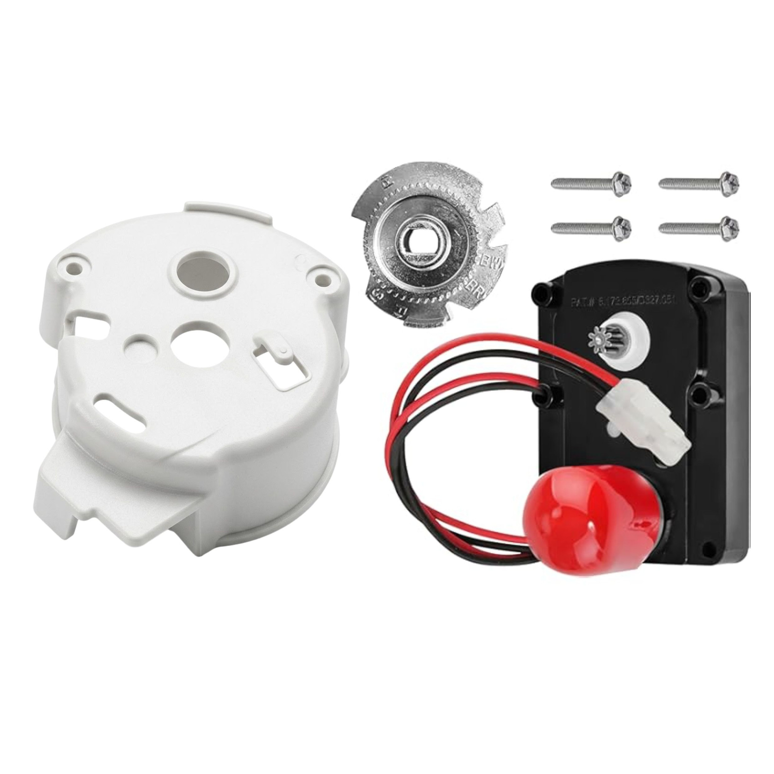 Kit moteur 24V et engrenage pour adoucisseur ECOWATER, DOMAO, ADESIO