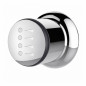 Selection cross for massage nozzle, Valentin shower columns, chrome