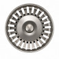 Cesta manual válvula de desagüe fregadero inox diámetro 79 mm, altura 58 mm, classic multiray Cesta manual válvula de desagüe fregadero inox diámetro 79 mm, altura 58 mm, classic multiray