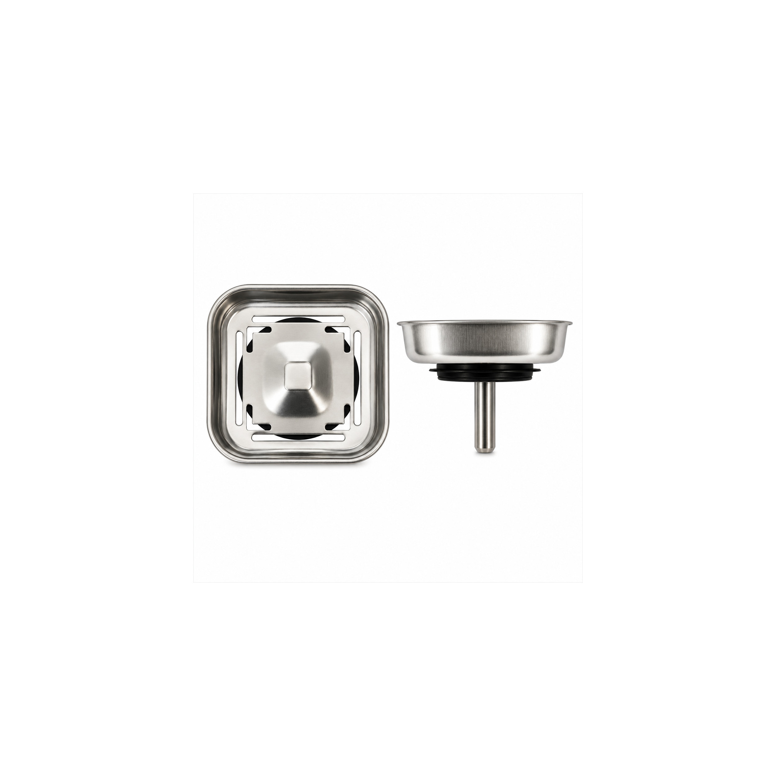 Mand voor handmatige vierkante afvoer LB PLAST 1158-LUX-M