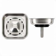 Mand voor handmatige vierkante afvoer LB PLAST 1158-LUX-M