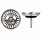 Cesta inox 79 mm classic multiray válvula de desagüe fregadero automático, altura ajustable Cesta inox 79 mm classic multiray válvula de desagüe fregadero automático, altura ajustable