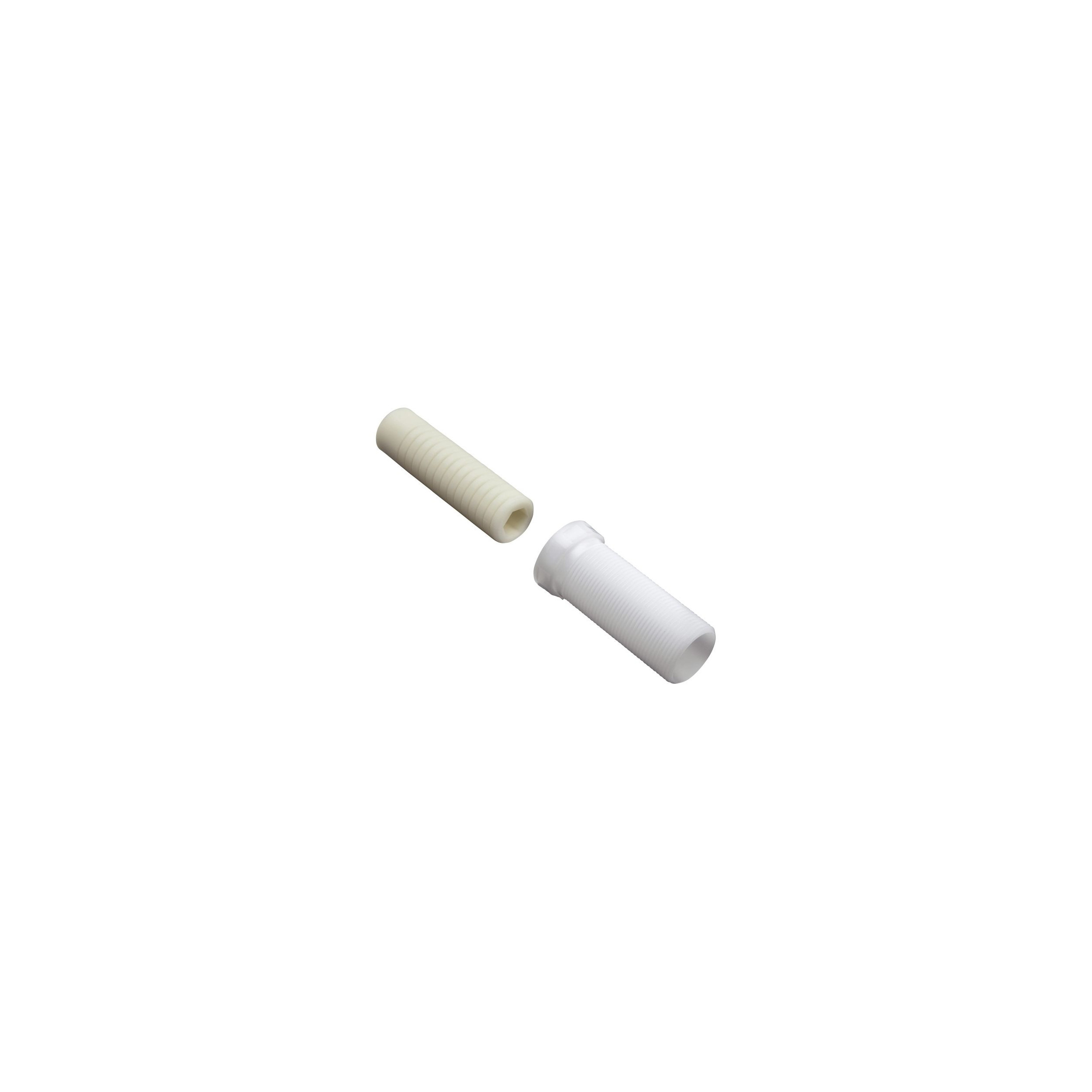 AXOR threaded sleeve set for HANSGROHE wall-mounted 3-hole washbasin tap