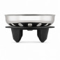Handmatige roestvrijstalen gootsteenmand 53 mm voor gootsteenafvoerplaat 84 mm Handmatige roestvrijstalen gootsteenmand 53 mm voor gootsteenafvoerplaat 84 mm