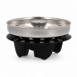 Korb Spüle INOX 53 mm manuell für Ablaufventil Spüle 84 mm