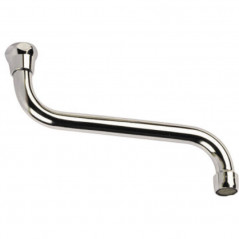 BEC DEVERSEUR POUR MELANGEURS MURAUX LONGUEUR 400MM 002058