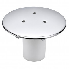 120 mm chrome-plated brass cover with VALENTIN tube 033000.000.00