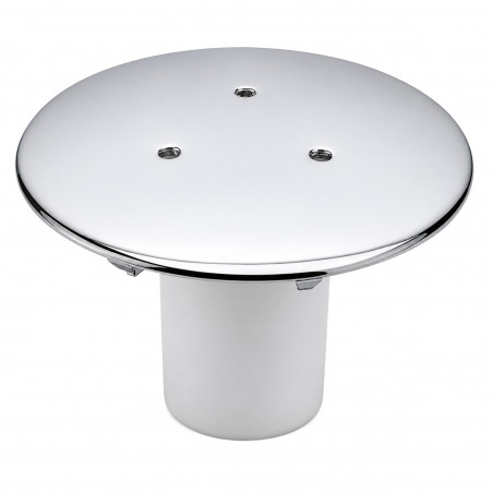 120 mm Chrommessinghaube mit VALENTIN 033000.000.00 Rohr